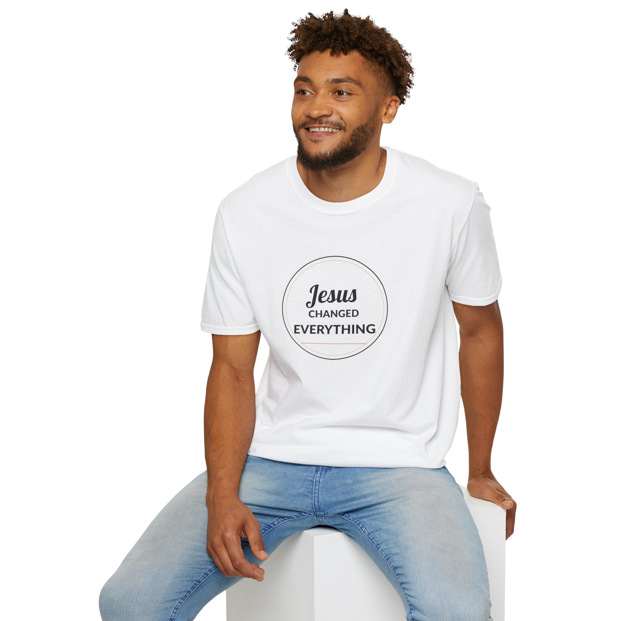 Jesus Changed Everything T-Shirt — Christian Faith Inspirational Tee