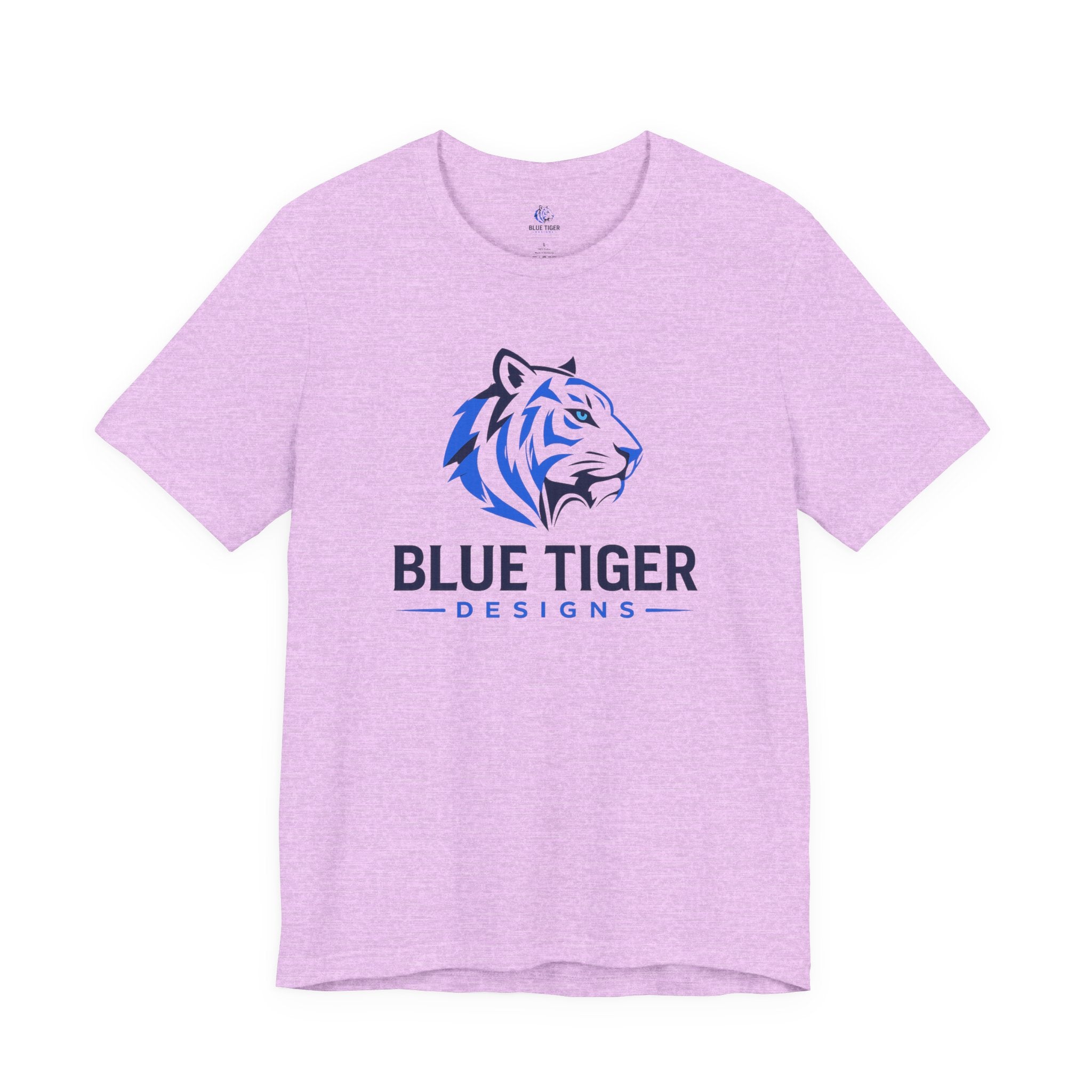 Blue Tiger Logo T-Shirt — 'Blue Tiger Designs' Graphic Tee
