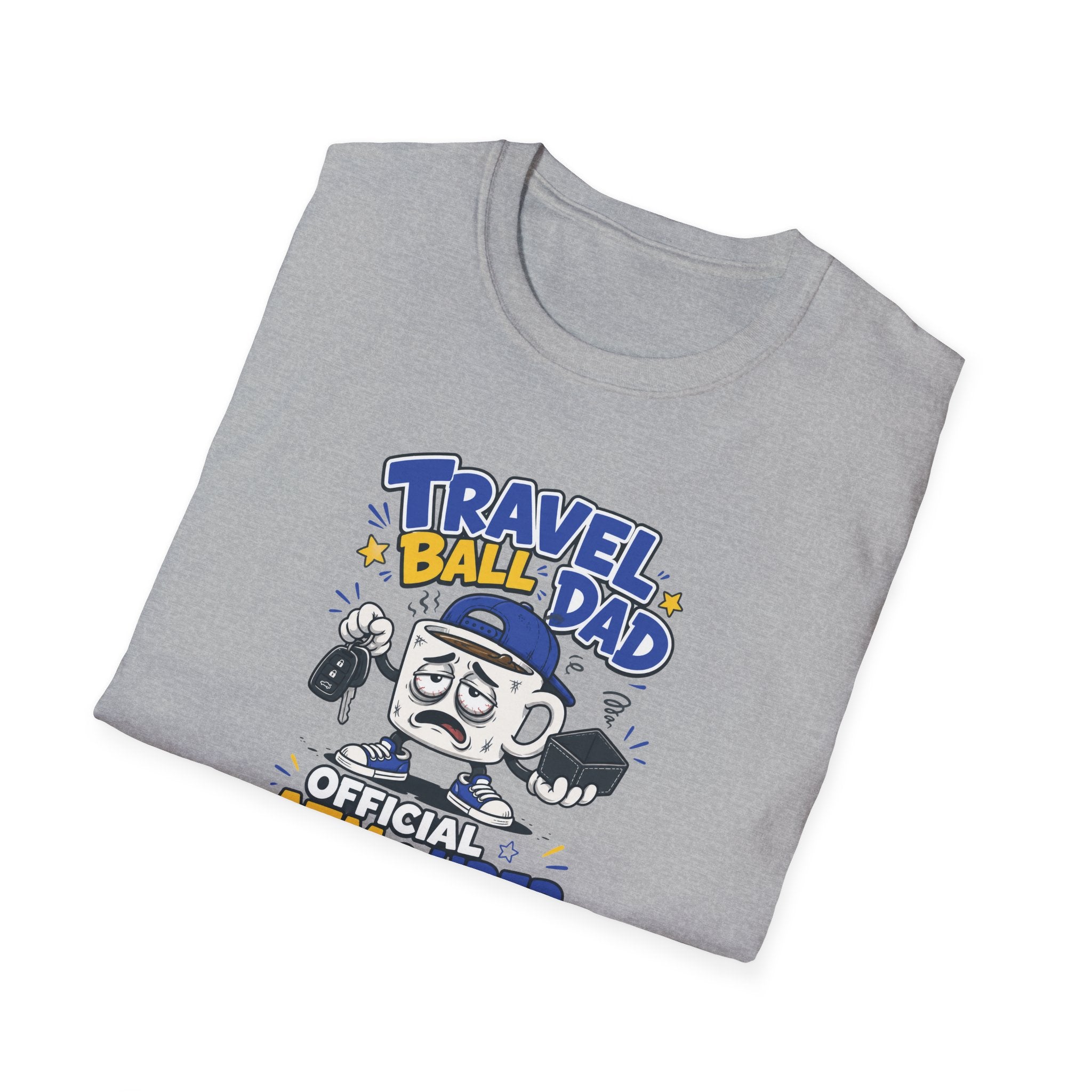 Travel Ball Dad T-Shirt — “Official ATM & Uber” Baseball Dad Gift