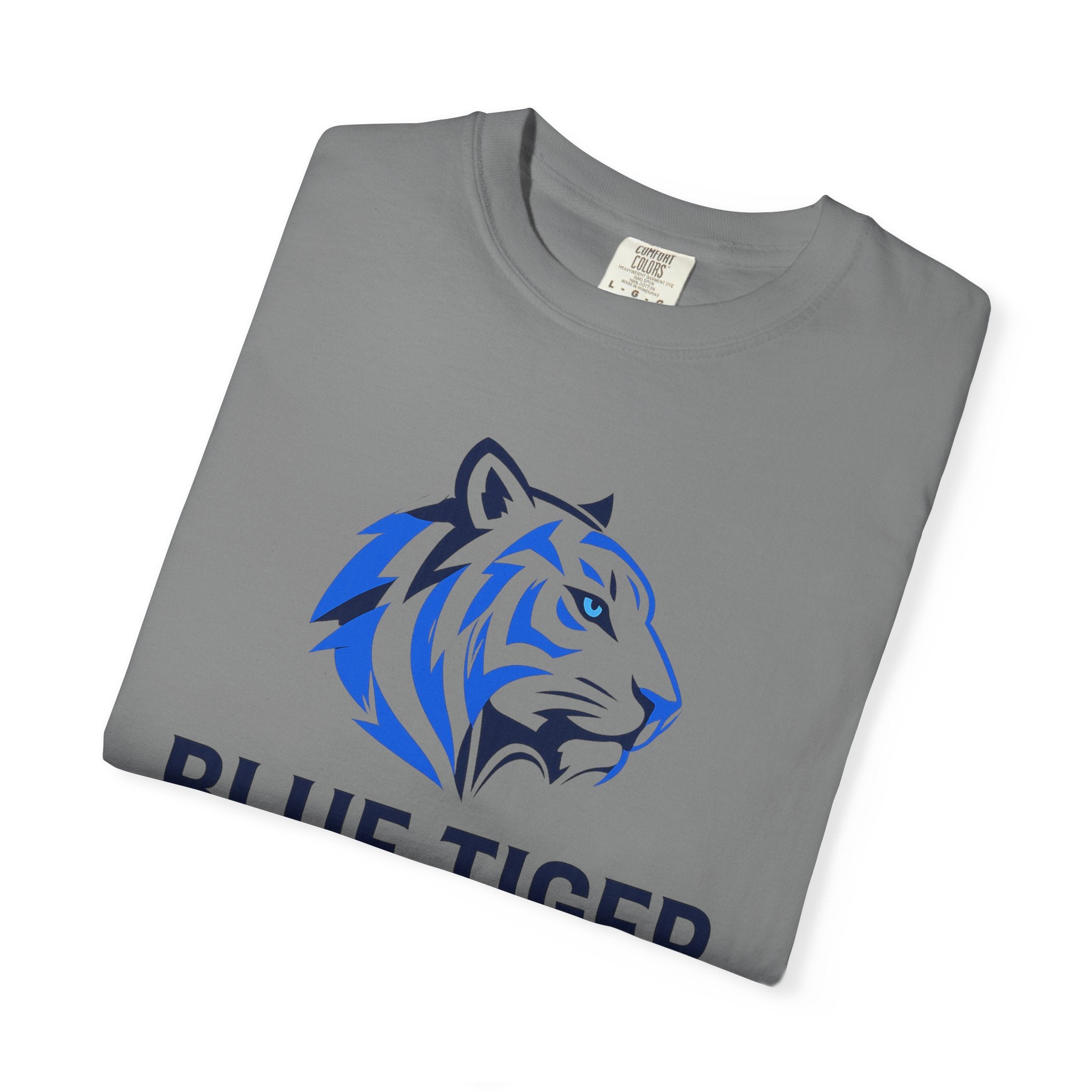 Blue Tiger Logo T-Shirt
