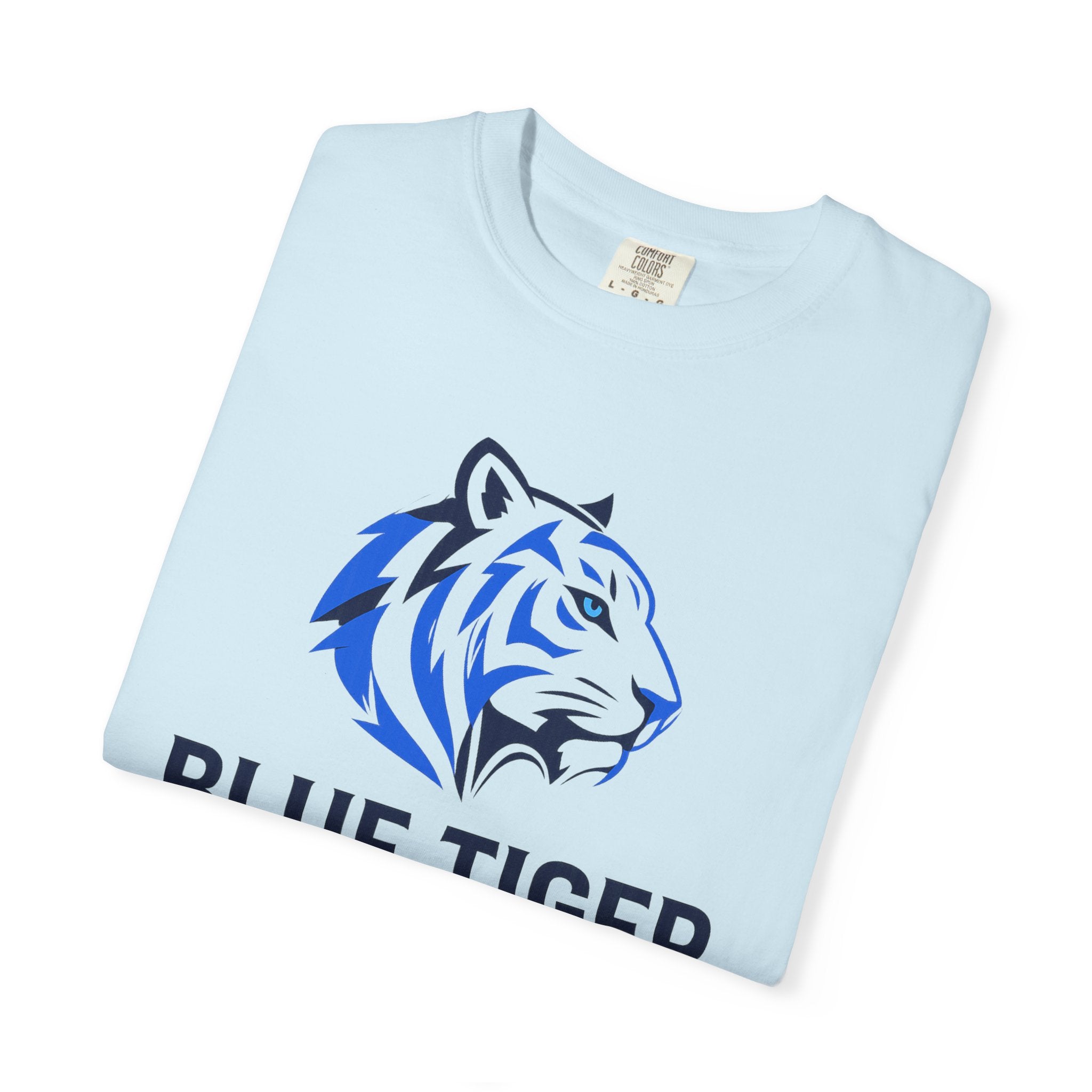 Blue Tiger Logo T-Shirt