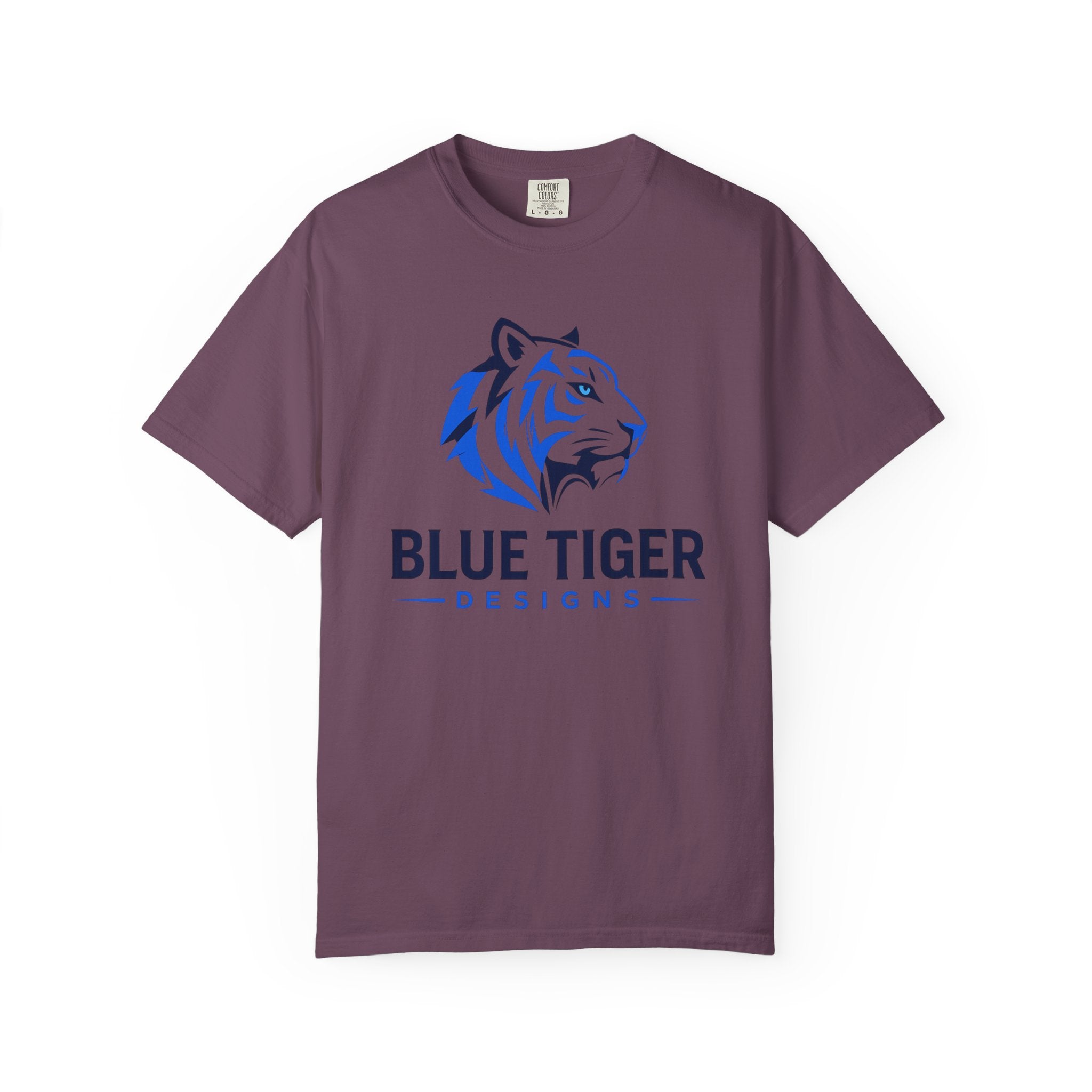 Blue Tiger Logo T-Shirt