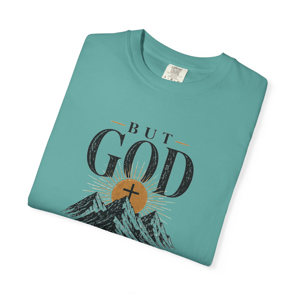 But God Mountain T-Shirt — "All Things Are Possible" Christian Tee