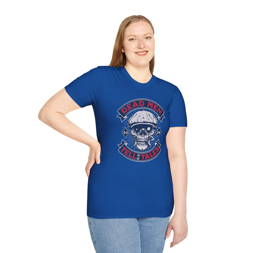Skull & Sailor Tee — "Dead Men Tell No Tales" Graphic T-Shirt