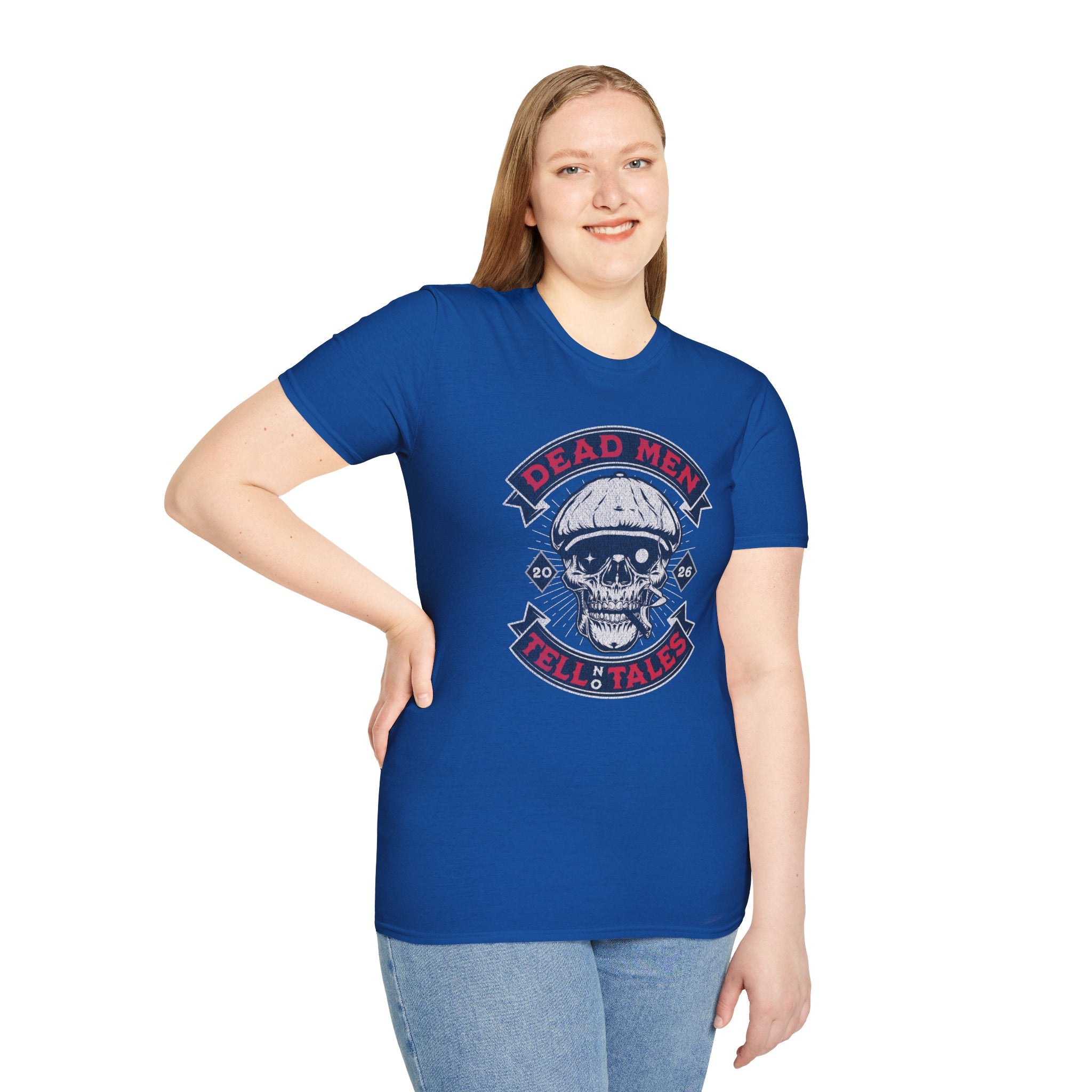 Skull & Sailor Tee — "Dead Men Tell No Tales" Graphic T-Shirt