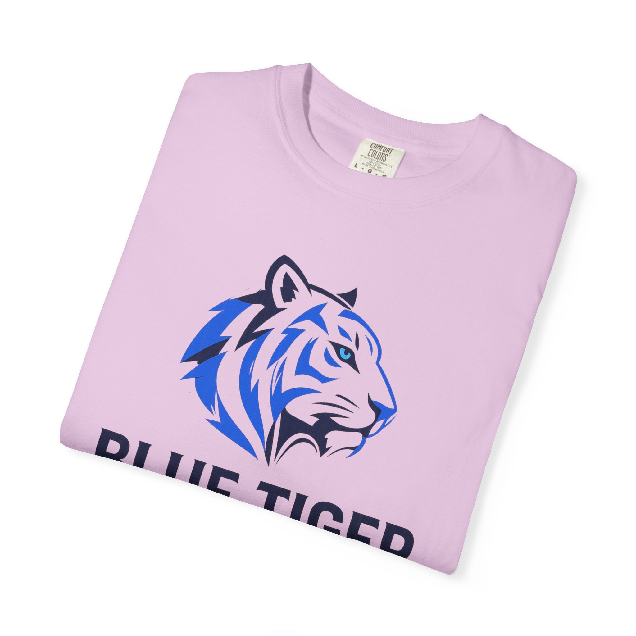 Blue Tiger Logo T-Shirt