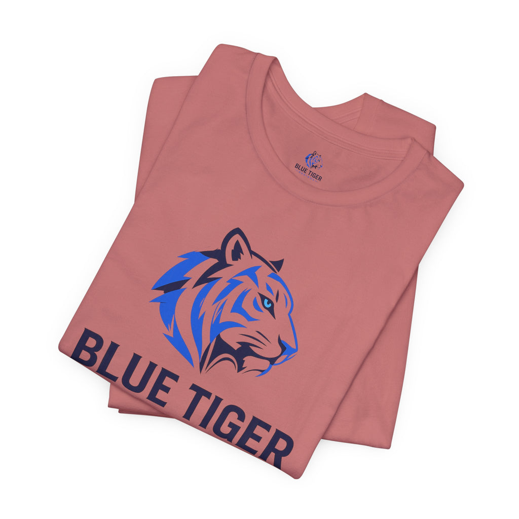 Blue Tiger Logo T-Shirt — 'Blue Tiger Designs' Graphic Tee