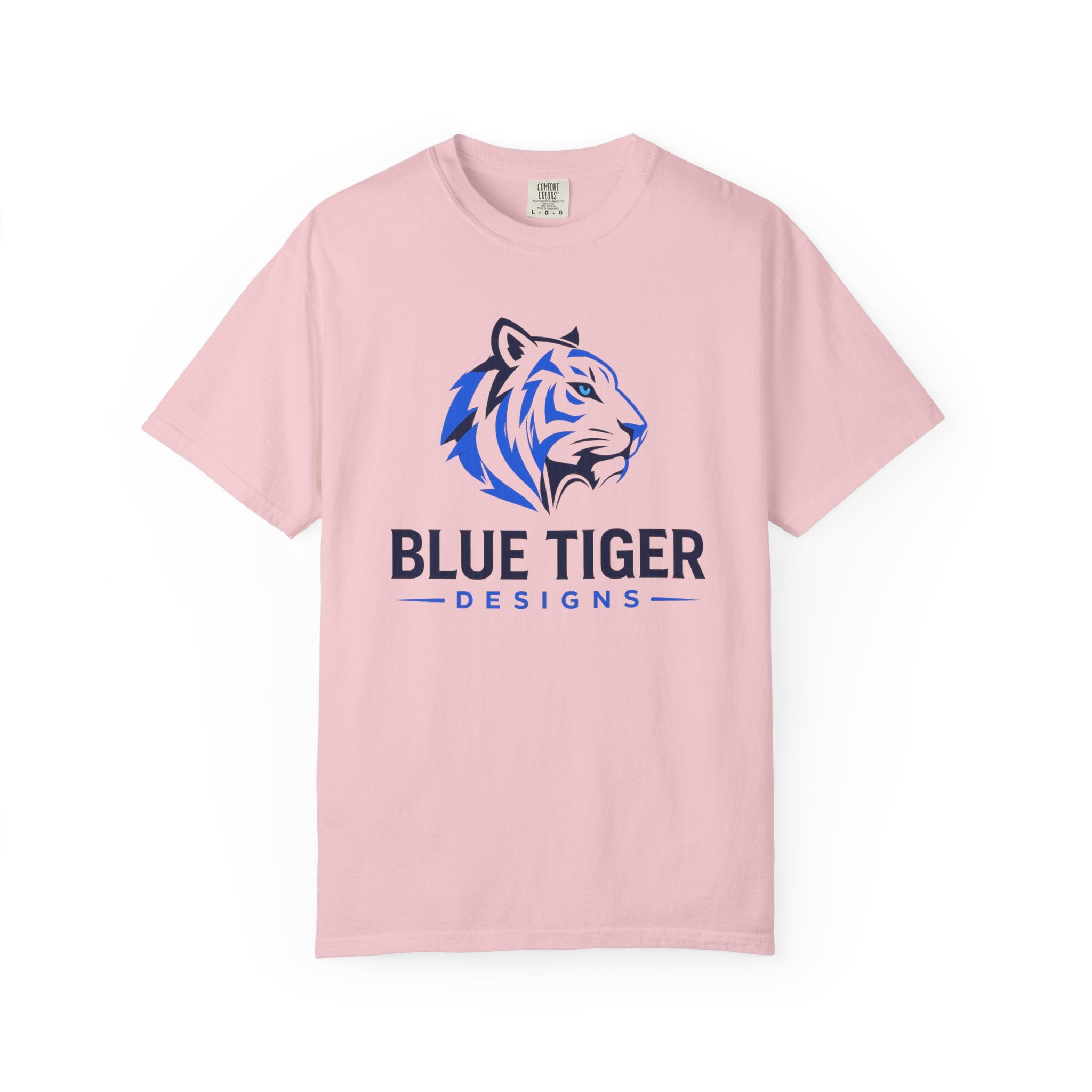 Blue Tiger Logo T-Shirt