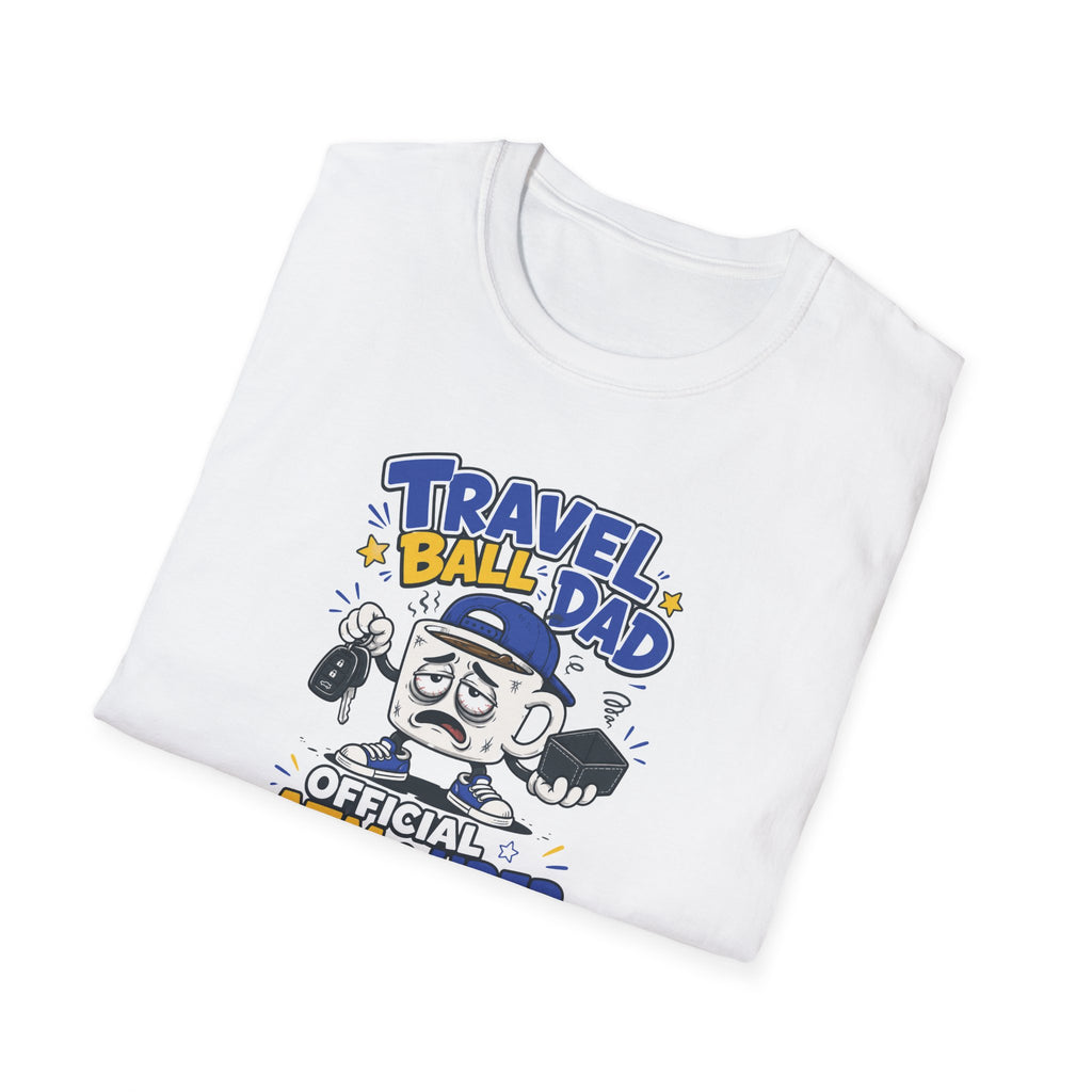 Travel Ball Dad T-Shirt — “Official ATM & Uber” Baseball Dad Gift