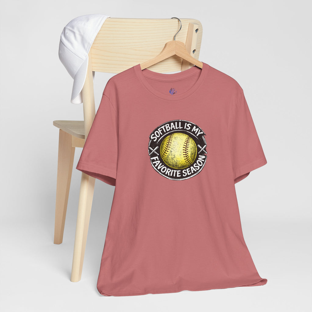 Softball Is My Favorite Season T-Shirt