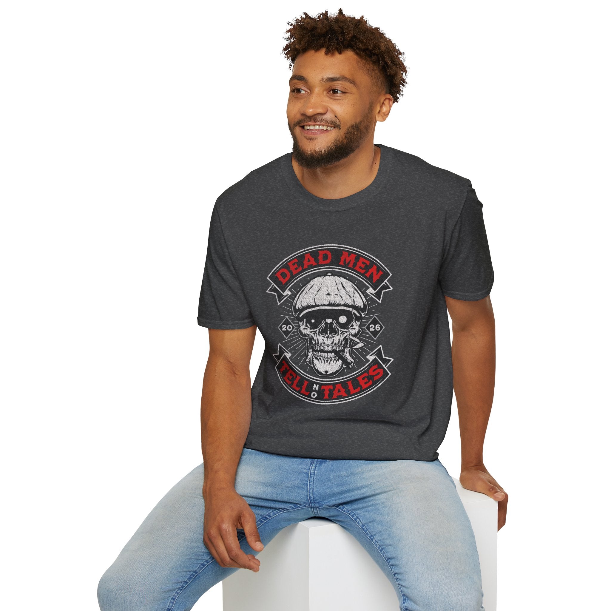 Skull & Sailor Tee — "Dead Men Tell No Tales" Graphic T-Shirt