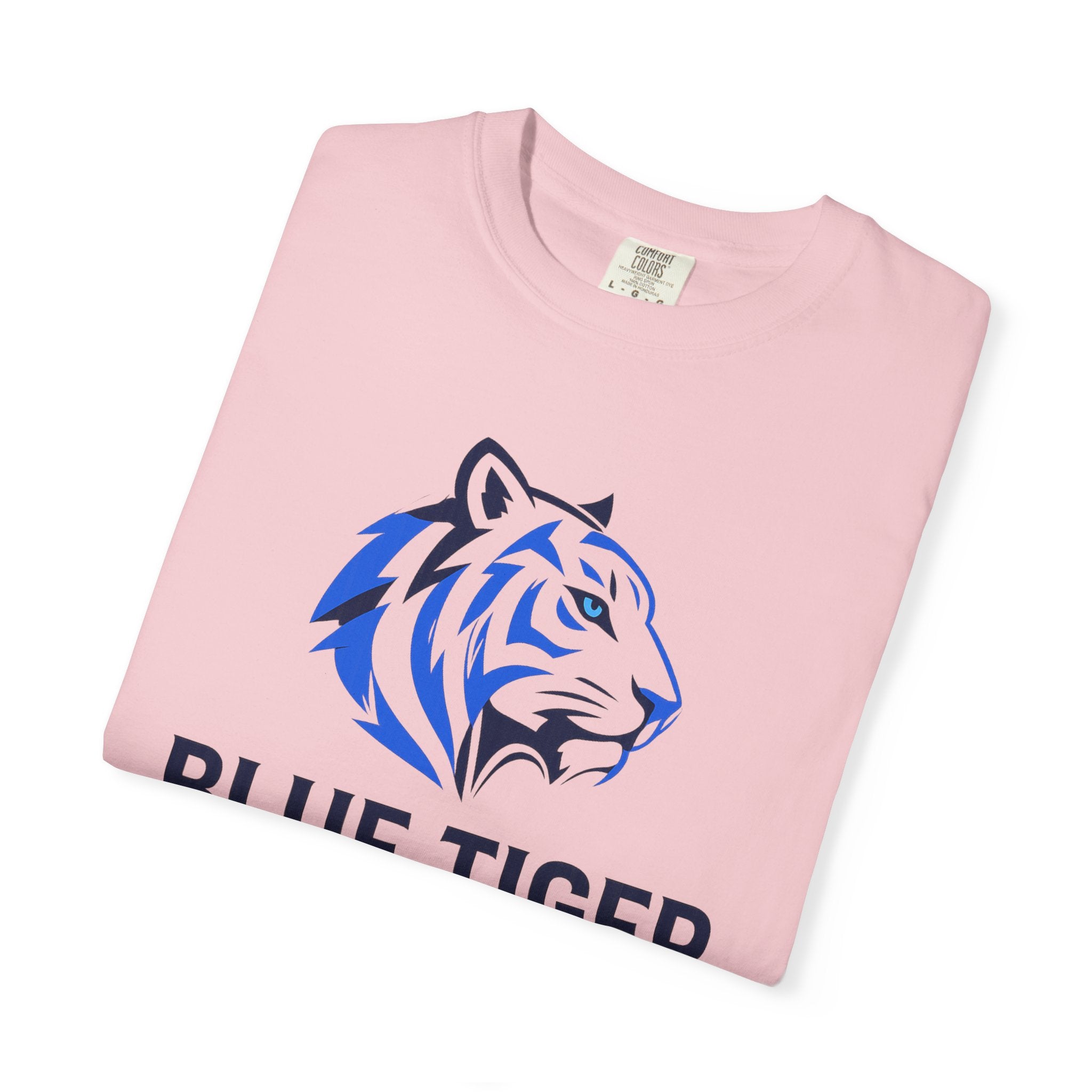 Blue Tiger Logo T-Shirt