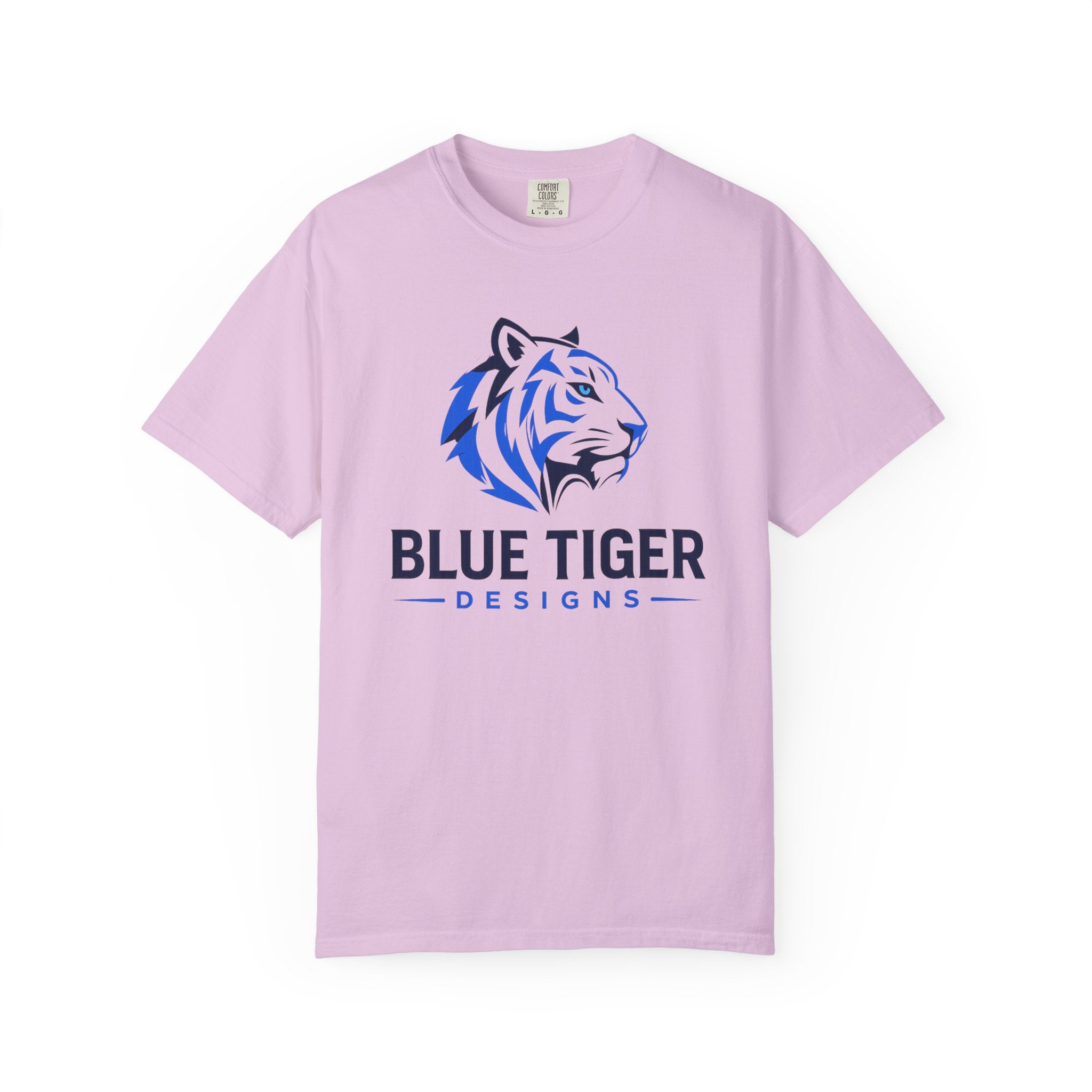 Blue Tiger Logo T-Shirt
