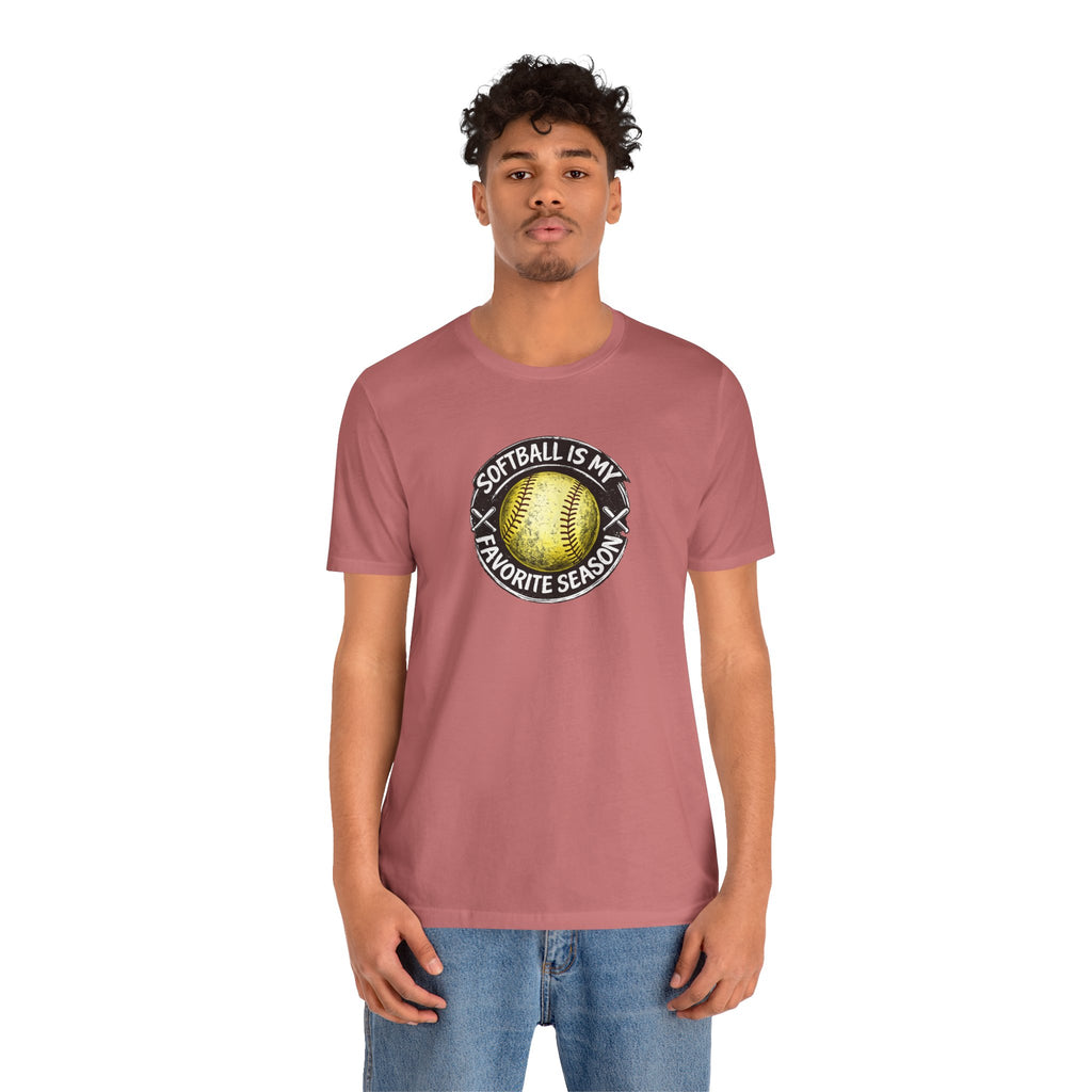 Softball Is My Favorite Season T-Shirt
