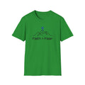 Faith > Fear T-Shirt — Christian Cross Mountain Graphic Tee