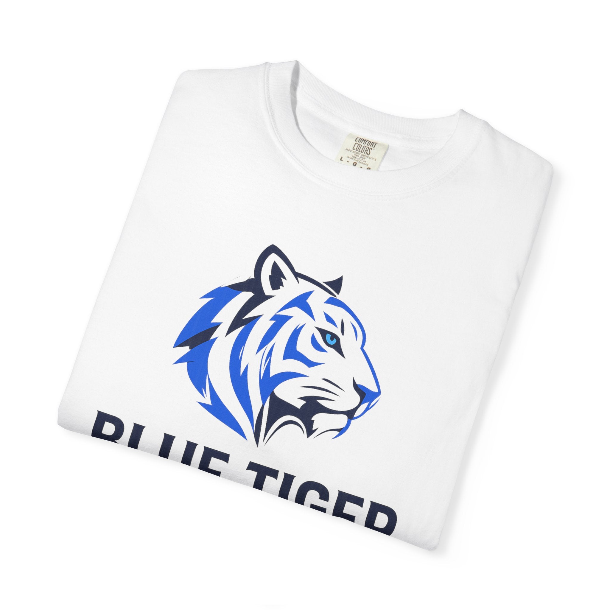 Blue Tiger Logo T-Shirt