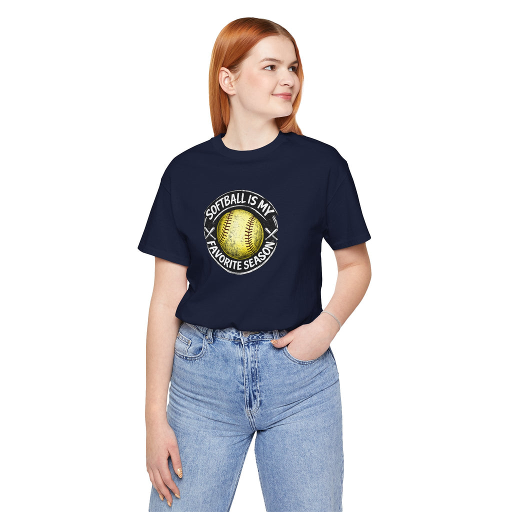 Softball Is My Favorite Season T-Shirt