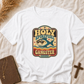 Holy Spiritual Gangster T-Shirt — Retro Faith Fish Graphic Tee
