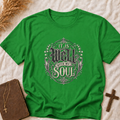 T-Shirt — "It Is Well With My Soul" Floral Inspirational Christian Tee