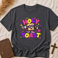 Holy Toast T-Shirt — Cute Retro Cartoon Breakfast Graphic Tee