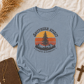 T-Shirt — Southern Spirit Sunset Pine Camping Tee