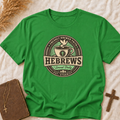 Hebrews Coffee Tee - "Served Daily" Vintage Café Christian T-Shirt