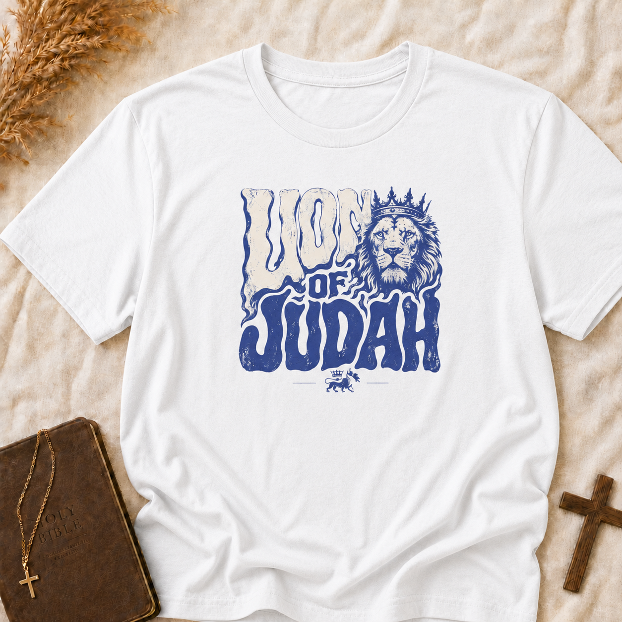 Lion of Judah T-Shirt — Christian Faith Graphic Tee