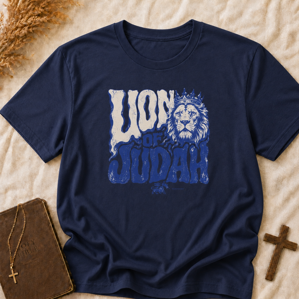 Lion of Judah T-Shirt — Christian Faith Graphic Tee