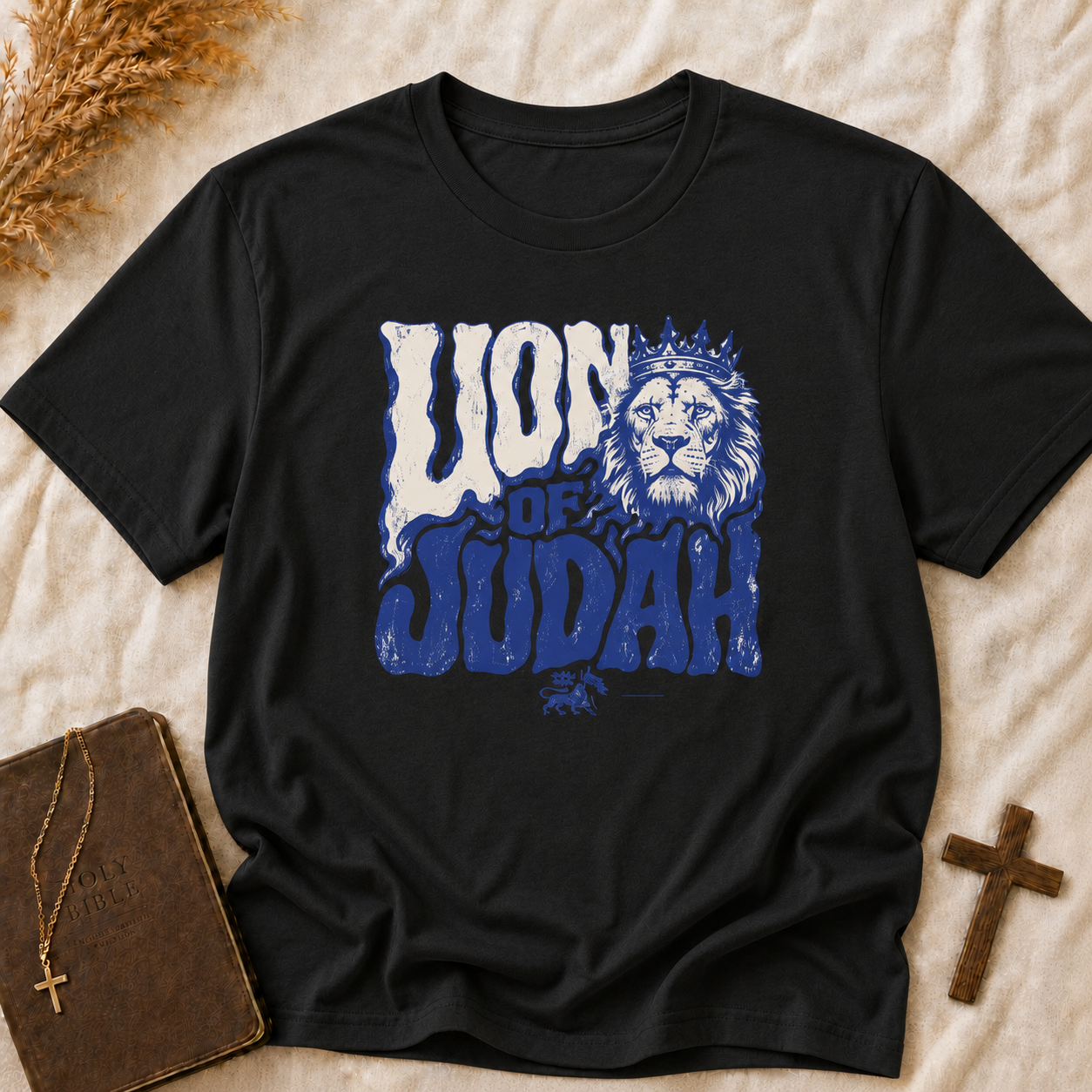 Lion of Judah T-Shirt — Christian Faith Graphic Tee