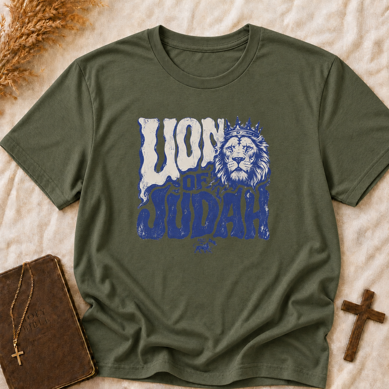 Lion of Judah T-Shirt — Christian Faith Graphic Tee