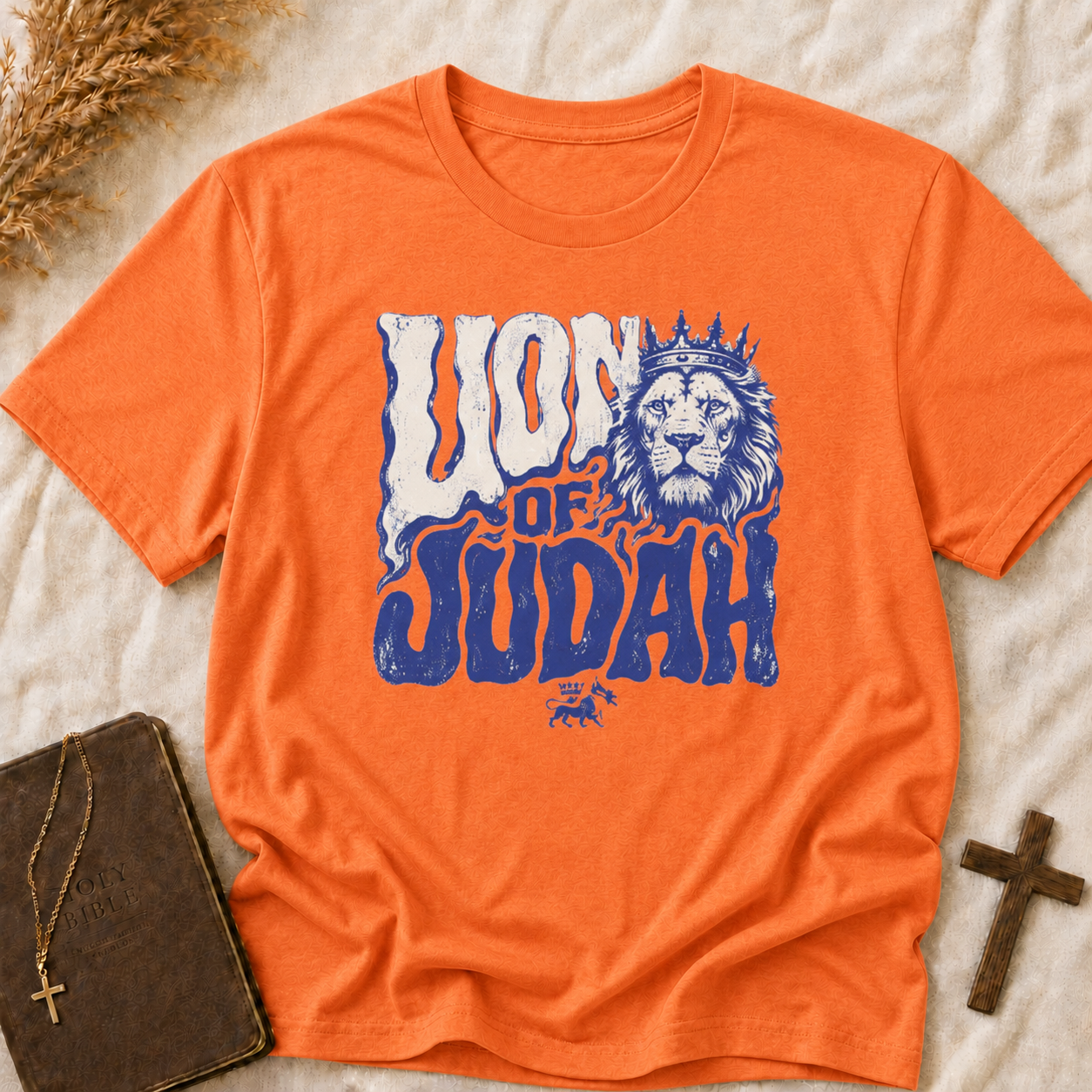Lion of Judah T-Shirt — Christian Faith Graphic Tee
