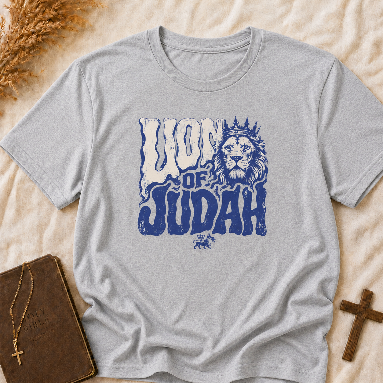 Lion of Judah T-Shirt — Christian Faith Graphic Tee