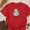 Sheep Graphic T-Shirt — “I’m The One The Shepherd Had to Leave the 99 For” Cute Farm Animal Tee