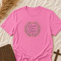 Grace Upon Grace Floral Wreath T-Shirt