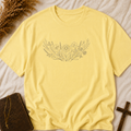 Floral Meadow Chest Graphic T-Shirt