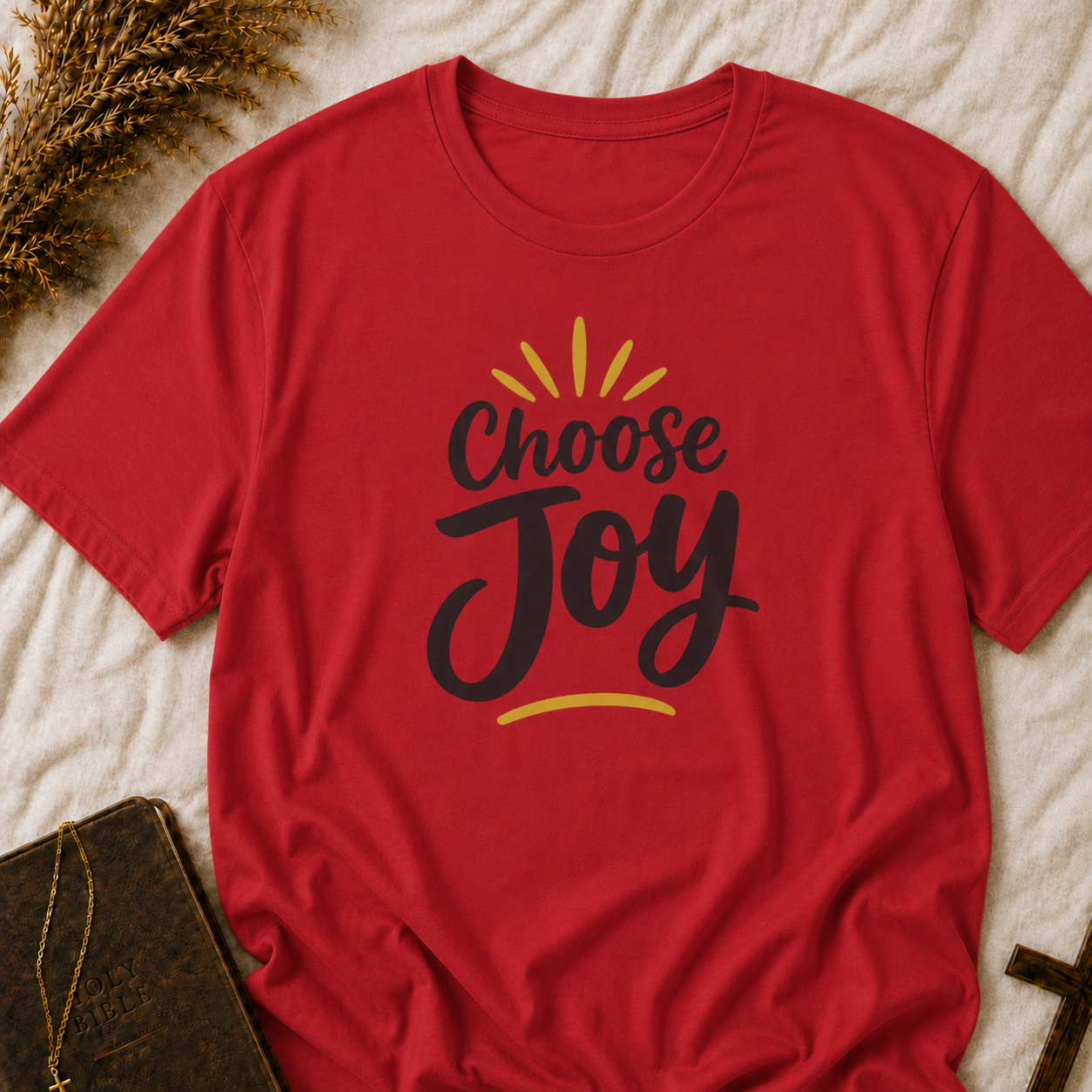 Choose Joy T-Shirt — Inspirational Positive Message Tee