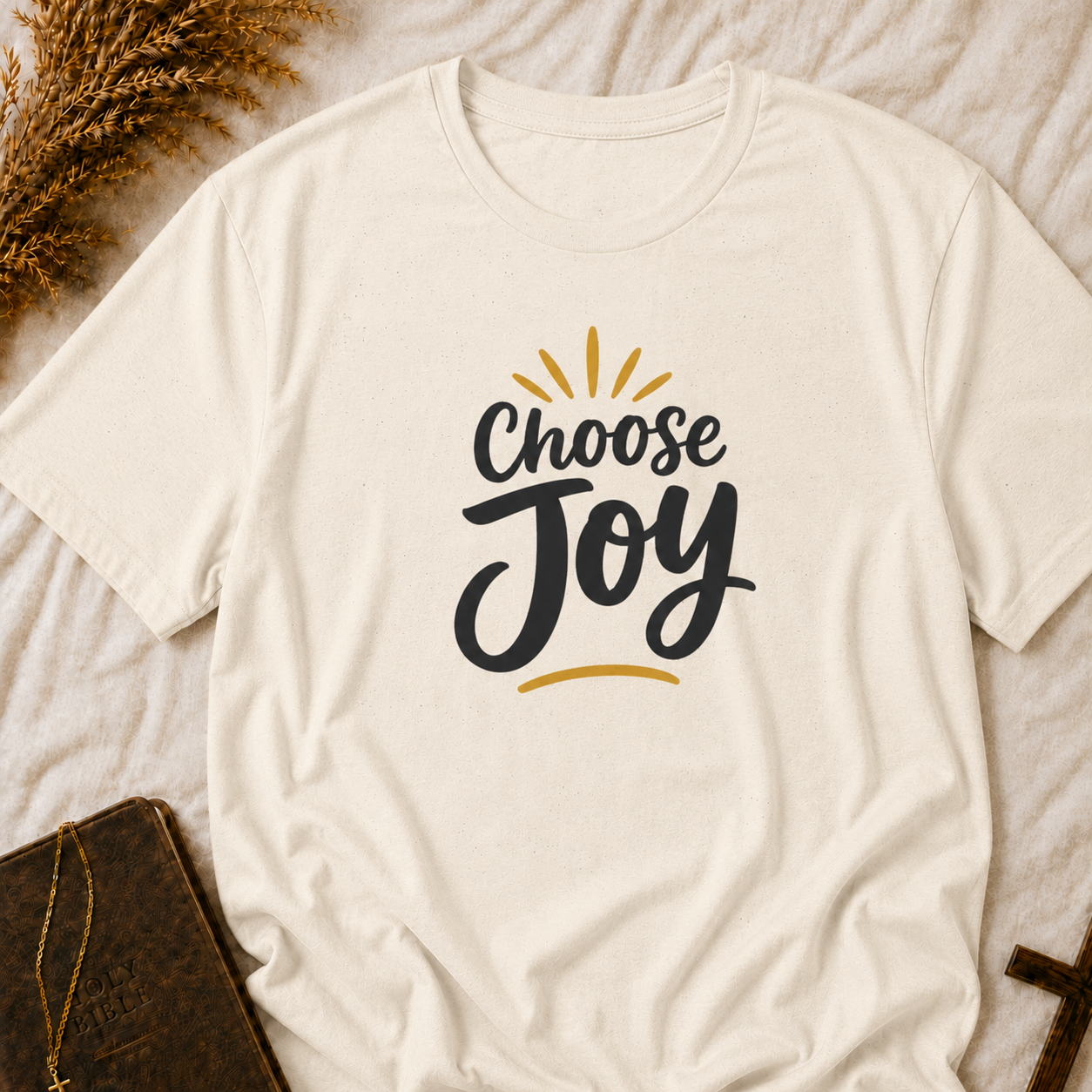 Choose Joy T-Shirt — Inspirational Positive Message Tee