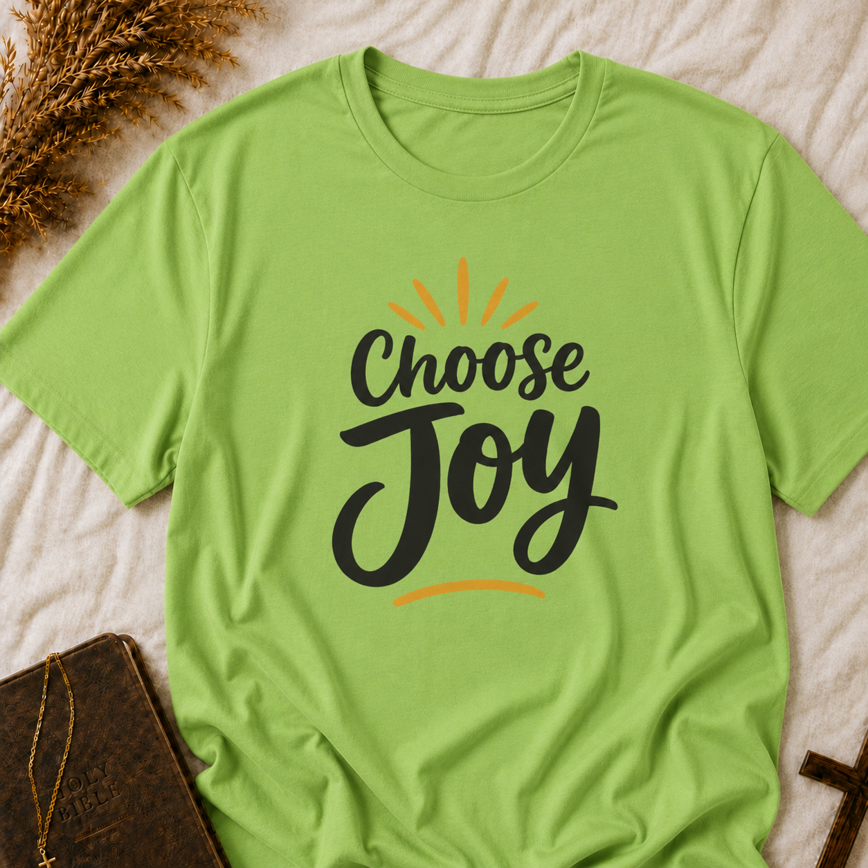 Choose Joy T-Shirt — Inspirational Positive Message Tee