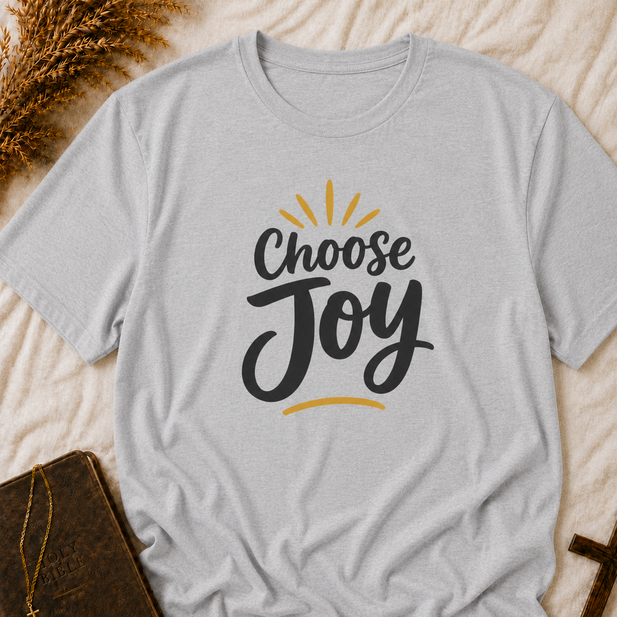 Choose Joy T-Shirt — Inspirational Positive Message Tee