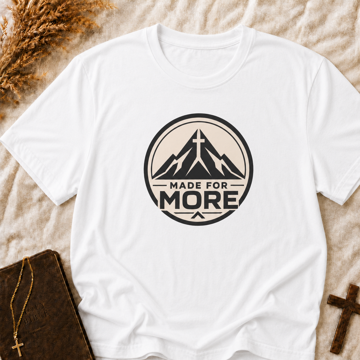 Made for More Mountain T-Shirt — Inspirational Adventure Graphic Tee