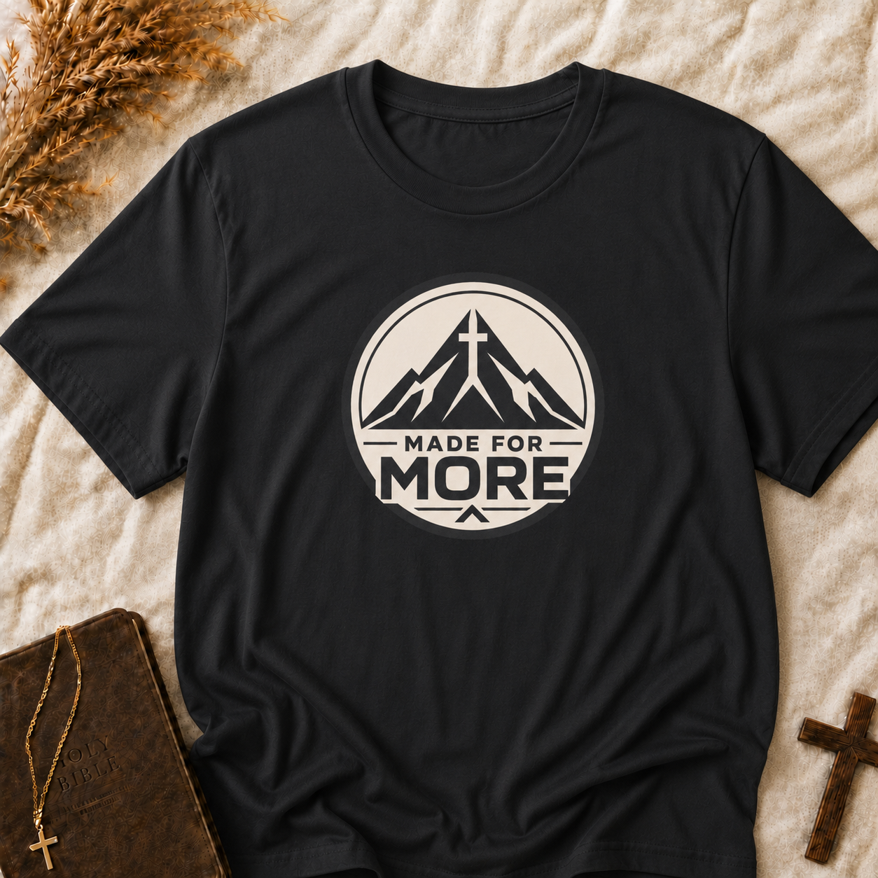 Made for More Mountain T-Shirt — Inspirational Adventure Graphic Tee