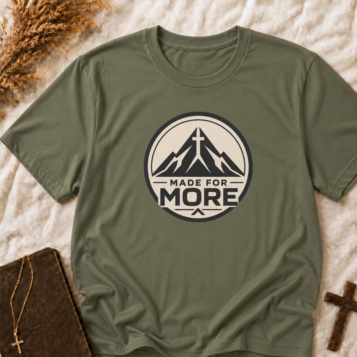 Made for More Mountain T-Shirt — Inspirational Adventure Graphic Tee