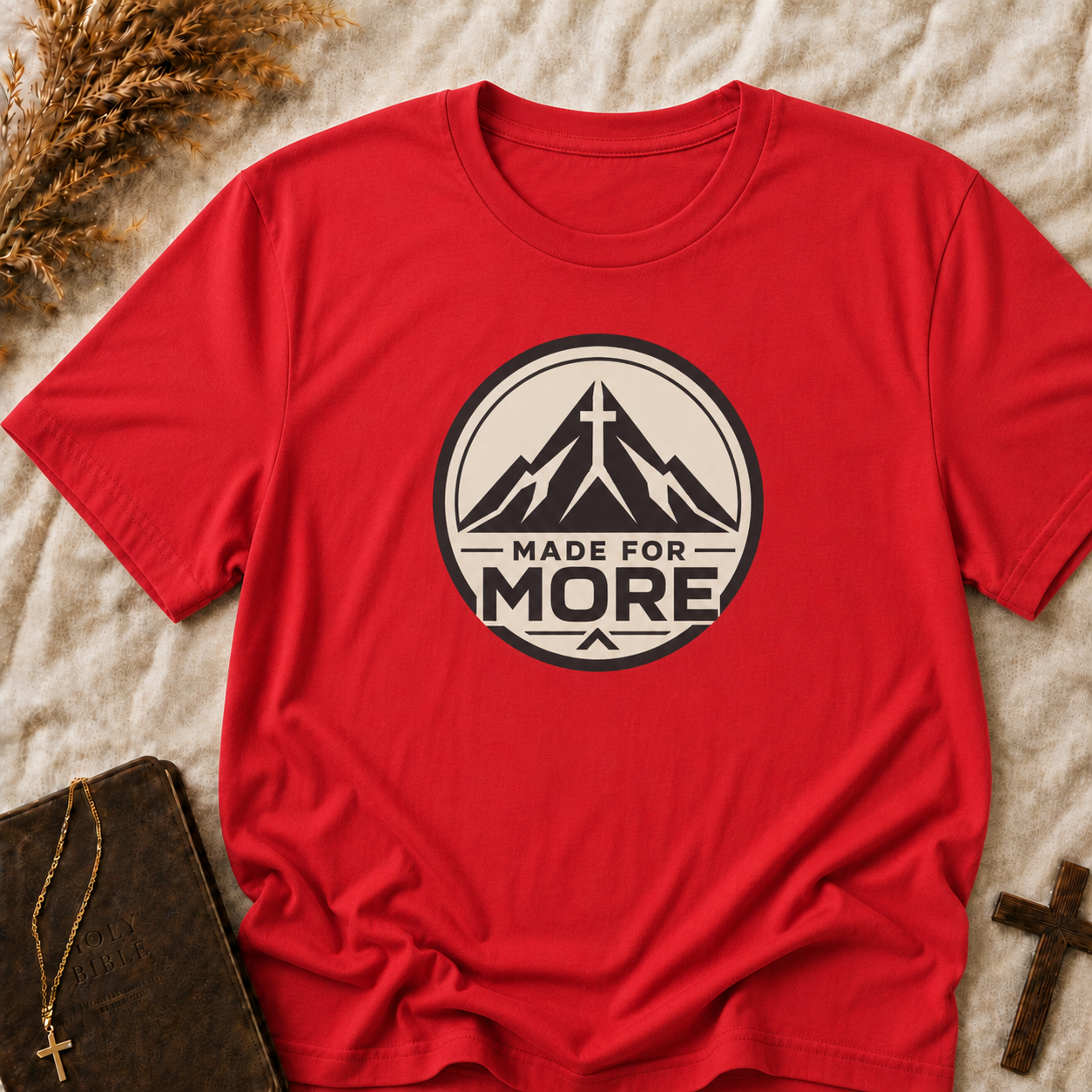 Made for More Mountain T-Shirt — Inspirational Adventure Graphic Tee