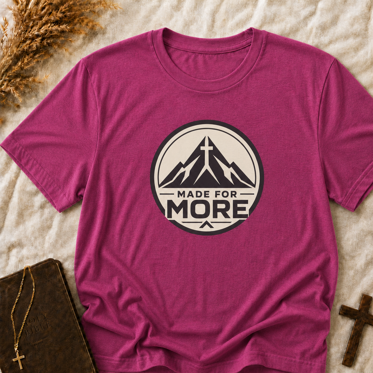 Made for More Mountain T-Shirt — Inspirational Adventure Graphic Tee