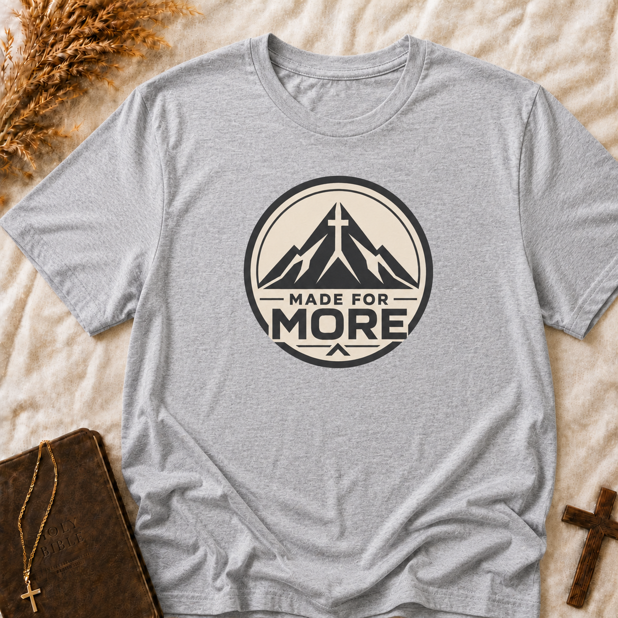 Made for More Mountain T-Shirt — Inspirational Adventure Graphic Tee