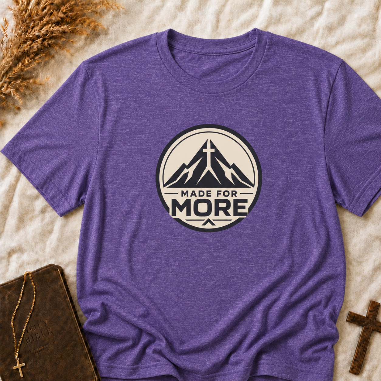 Made for More Mountain T-Shirt — Inspirational Adventure Graphic Tee
