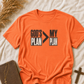 God's Plan > My Plan T-Shirt — Christian Faith Inspirational Tee