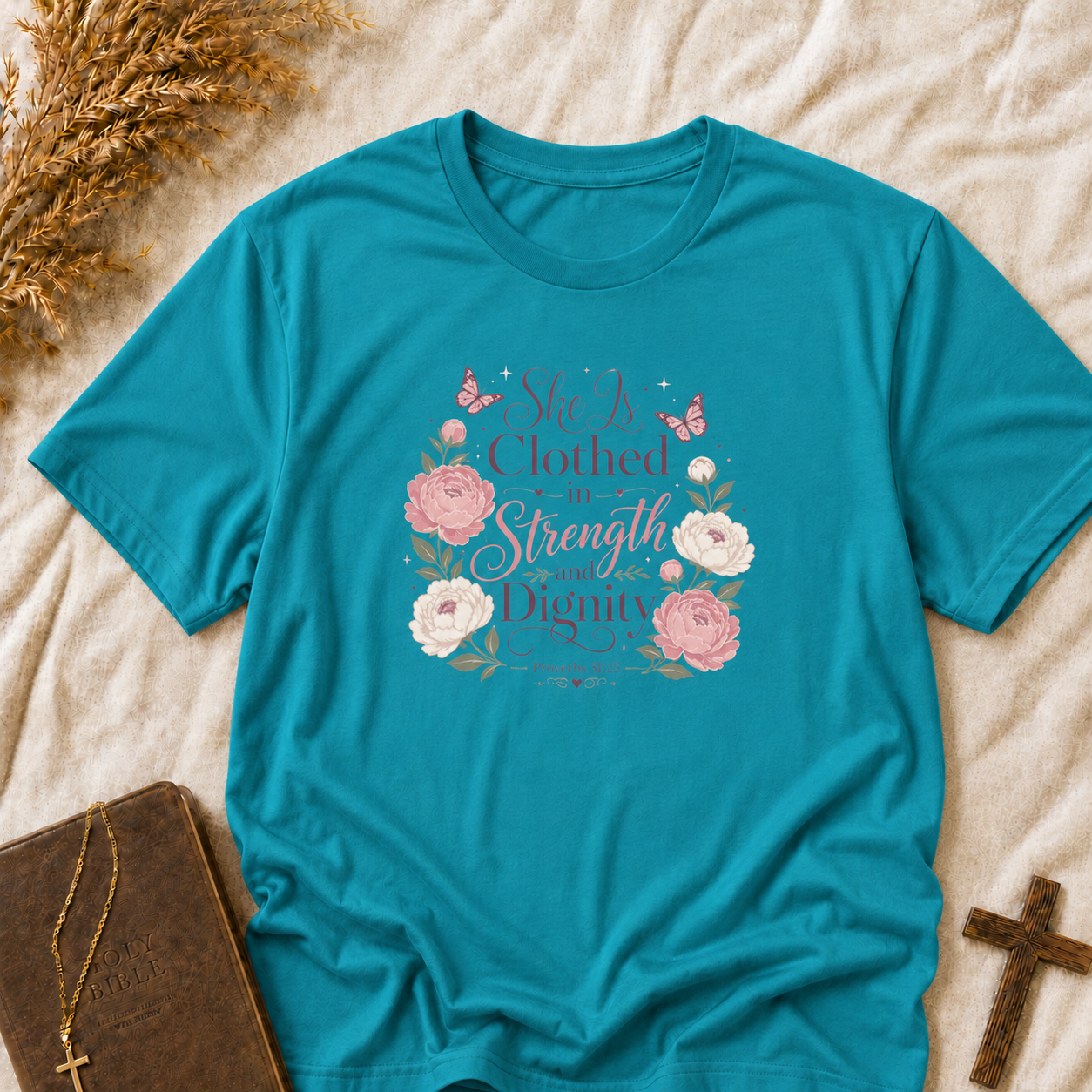 She Is Clothed in Strength and Dignity T-Shirt