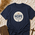 Hope Anchors the Soul T‑Shirt — Inspirational Faith Graphic Tee