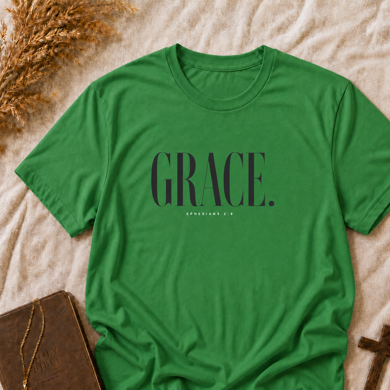 Grace Graphic T‑Shirt — Minimalist Typographic 'GRACE.' Tee